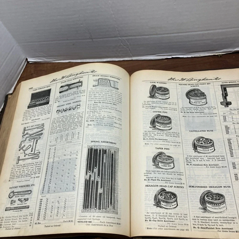 W. Bingham Co. General Catalog 1918 Hardware Tools Guns Fishing Sporting Goods